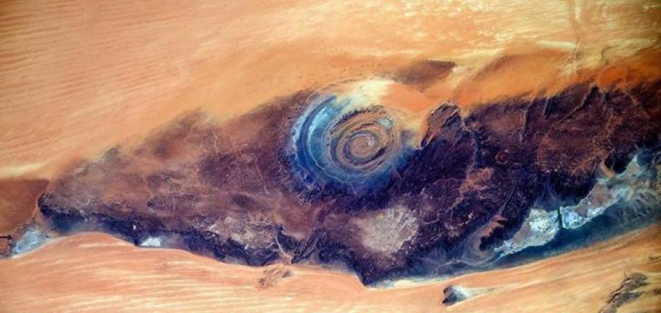 This place is considered the eye of the earth, visible from space, its secret no one knows