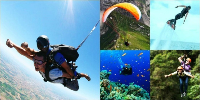 If you are a travel enthusiast, definitely do adventure activities once in your life