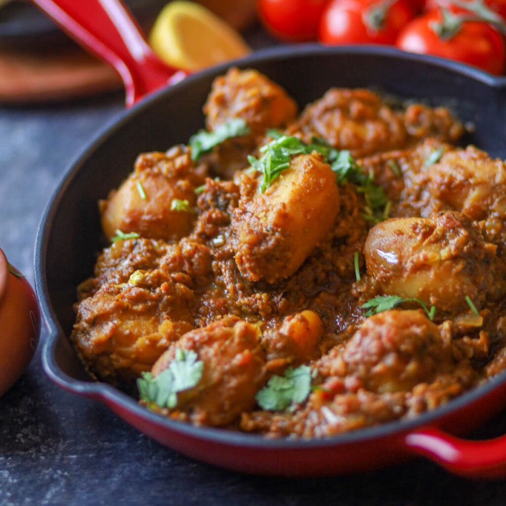 Punjabi Dum Aloo Recipe in Instant Pot | ThisThatMore